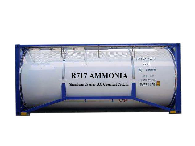 Natural Refrigeration Grade Ammonia Liquid NH3 R717 99.98%