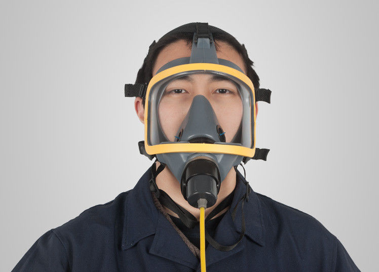 Silica Gel Chemical Respirator Mask With Air Supplying Customized Design