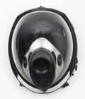 Air Supplying Face Gas Mask Rubber Material Double Folded Fringe 1.1kgs
