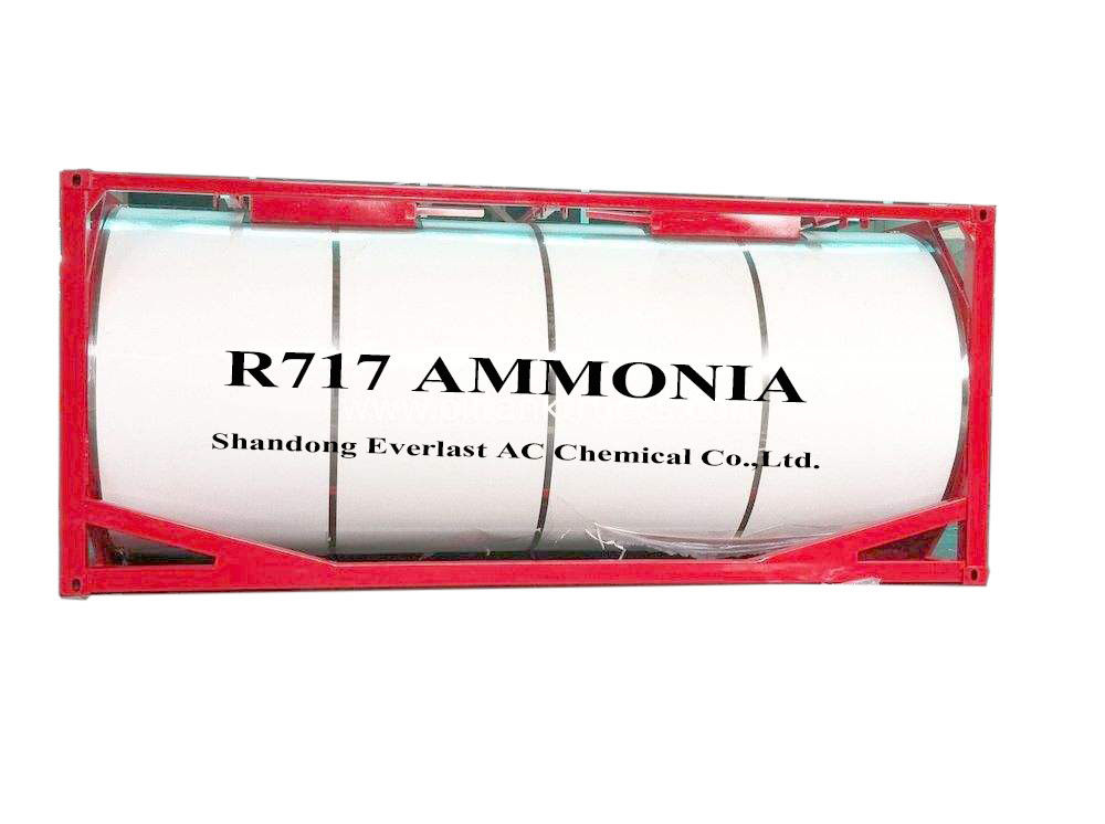 Liquid Ammonia Refrigerant R717 NH3 For Refrigeration Plant HS Code 2814100000