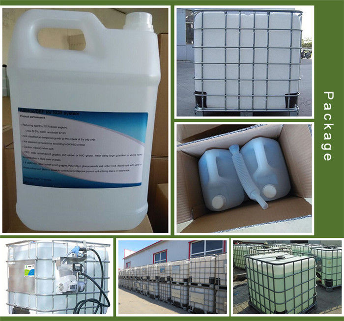 Colourless Adblue Diesel Additive / Adblue Water In SCR System DIN 70070 Standard